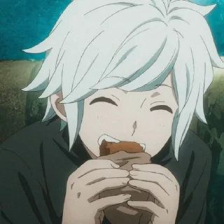 🤍 bell danmachi, стикер Telegram 17 из 30