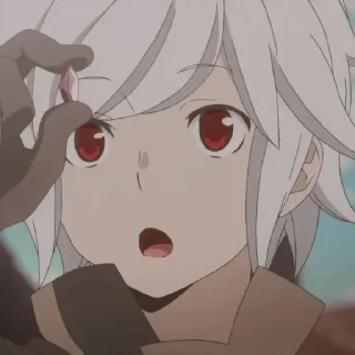 🤍 bell danmachi, стикер Telegram 19 из 30