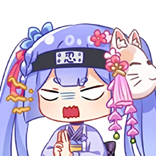 😌 阿梓从小就很可爱, Telegram sticker 11 of 97