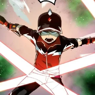 ⚡️ BoBoiBoy halilintar., Telegram sticker 7 of 42