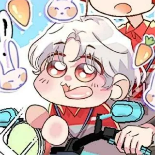 ☁ ʬʬʬ. @dapperies ⋆ִ ֺ @VelixUnivers 𐚁ִ, стикер Telegram 23 из 35