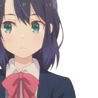 😕 安達としまむら, sticker Telegram 14 sur 118