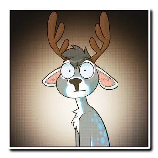 💡 Riley the Deer, sticker Telegram 3 sur 81
