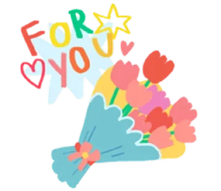 💘 loving you | @cutestickers4you, стікер Telegram 17 з 22