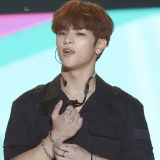 🐻 KIM WOOJIN x @ESAPUMPKINS, Telegram sticker 20 of 30
