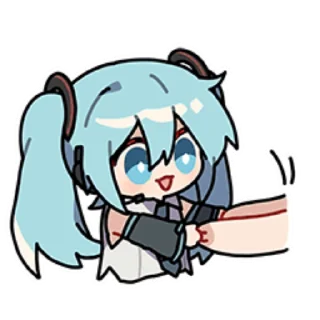 🤝 初音未来2022 @mikupictures, Telegram sticker 15 of 16