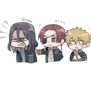 😡 WindBreaker @stikerkyo, стікер Telegram 14 з 81