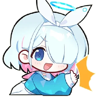 👍 蔚蓝档案1 @zhaxia_cn, sticker Telegram 7 sur 112