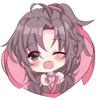 🏵 Wei wuxian 🤝 lan wangjii, Telegram sticker 19 of 70