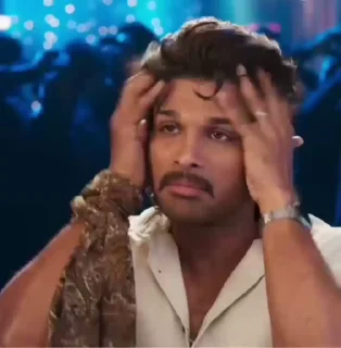 🙈 Allu Arjun @stickersbag, Telegram sticker 24 of 50