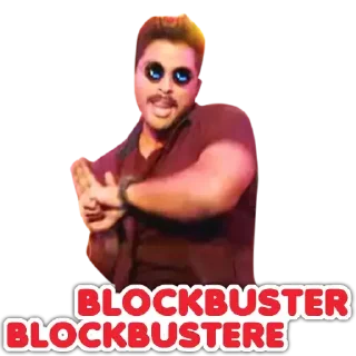 😊 Allu Arjun, sticker Telegram 8 sur 30