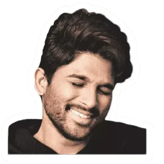 😊 Allu Arjun, sticker Telegram 20 sur 30