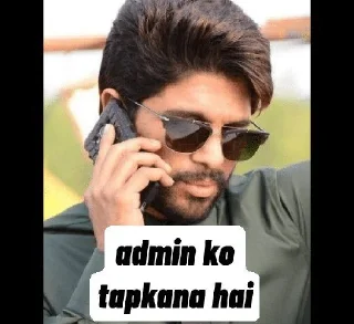 😂 @stickersbag 😎 Allu Arjun, Telegram sticker 6 of 102