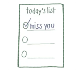 😔 dear you :-) | @cutestickers4you, Telegram sticker 13 of 24