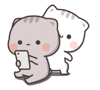 🤗 Cutie Cat - Chan 3 @noustiker, sticker Telegram 23 sur 25