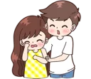 😢 Boobib Cute Couple 💋, стикер Telegram 12 из 120