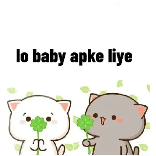 🍀 @stickers_gifs_store cute chibi cat❤️✨, стікер Telegram 16 з 95