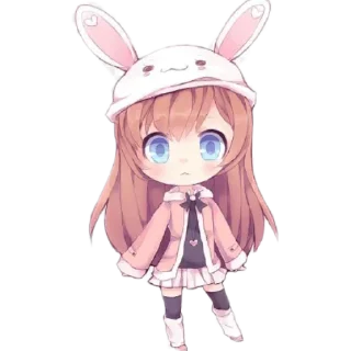 😐 Cute lolis❤️, sticker Telegram 14 sur 43