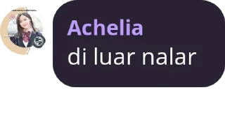 💗 Ketikan achel, sticker Telegram 14 sur 31
