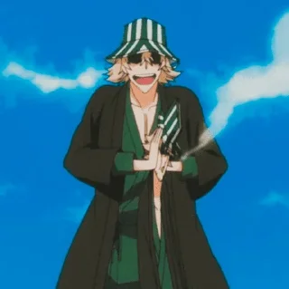 👒 𓏲ָKISUKE URAHARA :⩇⩇¡ @StickerAnimePack !⩇⩇✯𖥦, Telegram sticker 17 of 30