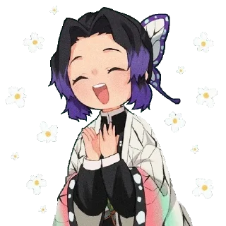 🦋 Shinobu Kochō - @MikuNakano04, Telegram sticker 16 of 35