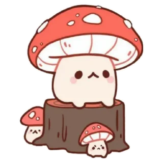 🍄 Meng Random Punya, sticker Telegram 21 sur 67