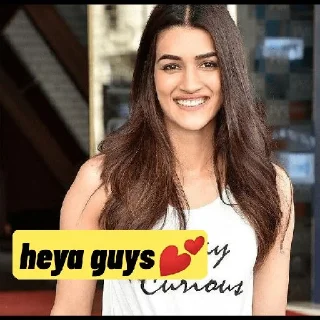 👋 @stickersbag 💖 kriti sanon 🌟, Telegram sticker 1 of 90