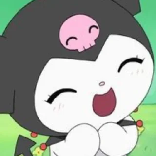 🖤 sanrio 🧸💭, стикер Telegram 8 из 31