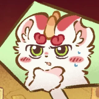 🤔 有兽焉 - 非官方动图 ⑥ @FB_Stickers, стикер Telegram 10 из 50