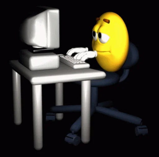 🖥 Sticker from Yellow Boi