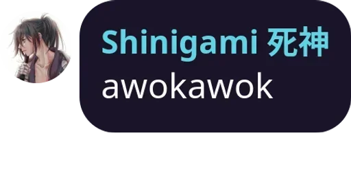 #️⃣ Sticker #4 from Shinigami 死神 Pack