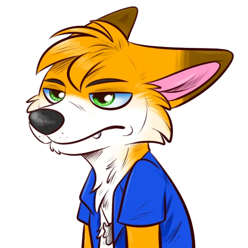 😑 Sticker #12 from Huk the Fox