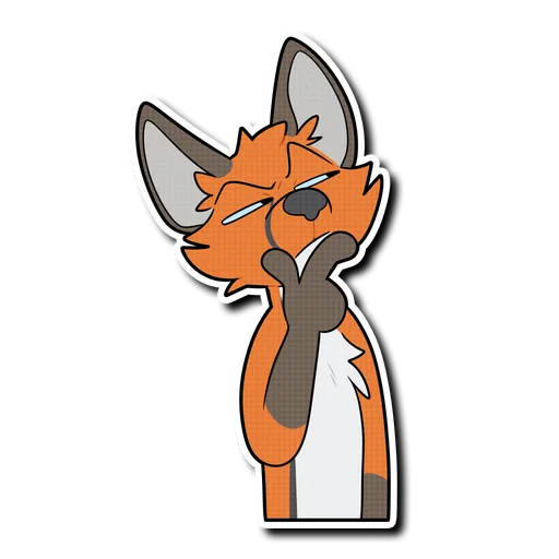 🤔 Sticker from Rex the Fox