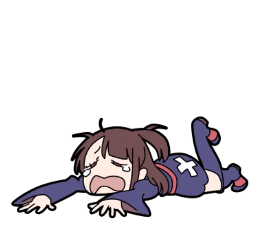 😩 Sticker from Little Witch Academia