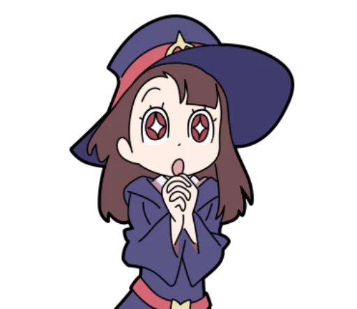 😍 Sticker from Little Witch Academia