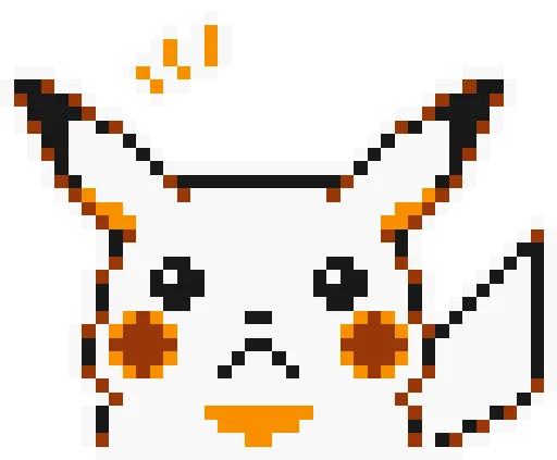 ‼️ Sticker #22 from Pikachu sprites