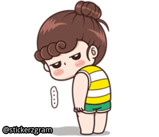 😏 Sticker #24 from Boobib @englishchatz