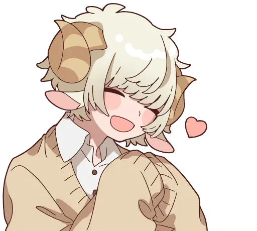 ❤️ Sticker #4 from Барашек и Овечка (by @lex_zender)