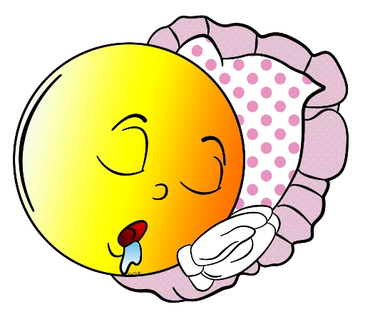 😴 Sticker from Struppi´s Smiley Pack Part III