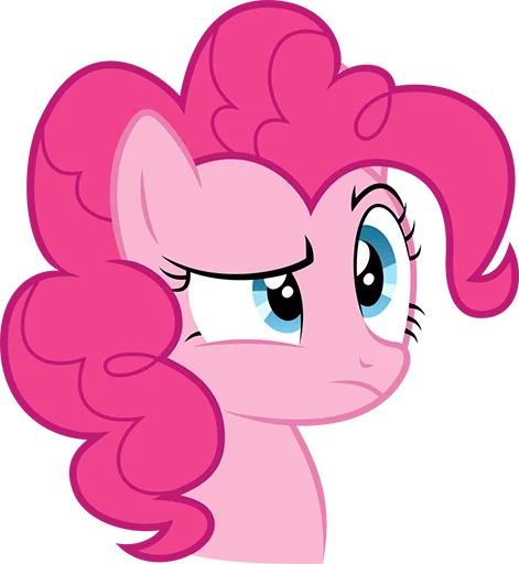 😒 Sticker #18 from Pinkie Pie Pony