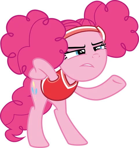 😒 Sticker #6 from Pinkie Pie Pony