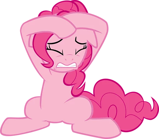 🙁 Sticker #13 from Pinkie Pie Pony