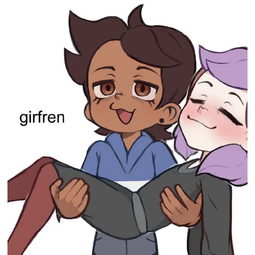💜 Sticker #1 from Луз и Эмити комфорт.
