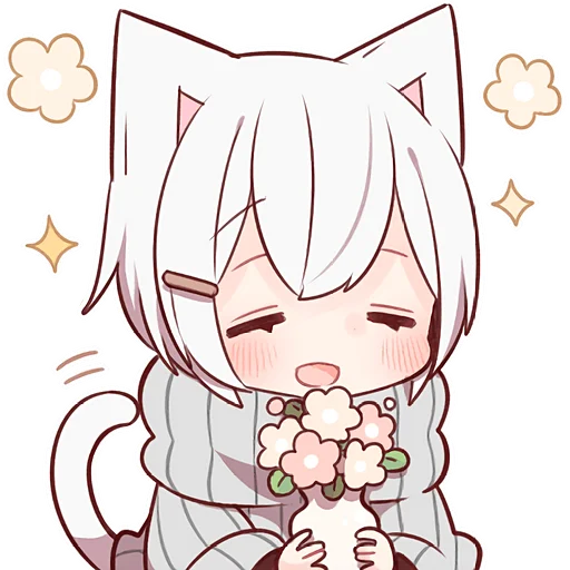 💐 Sticker from Усталый котёнок 2 @Nyasticks