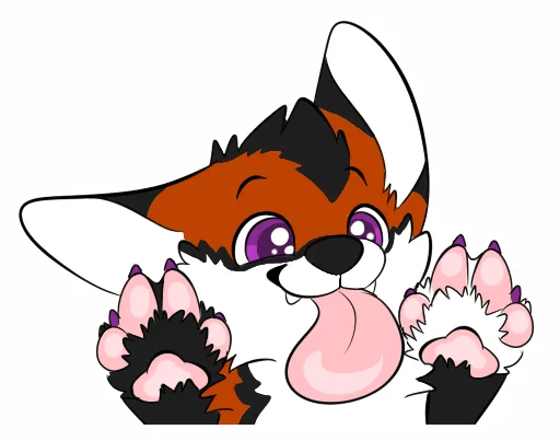 👅 Sticker #3 from Rotfell Colored Bases by pulexart.com/store