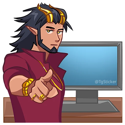 🫵 Sticker #15 from Галор без надписей от @TgSticker