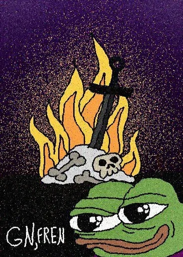 🐸 Sticker #21 from GN, FRENS