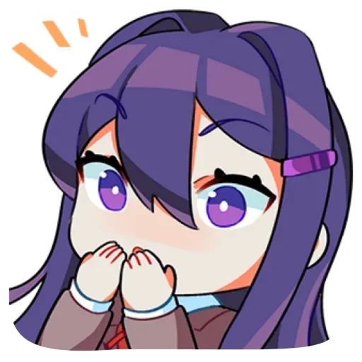 😳 Sticker from Yuri by @anime_stickerr