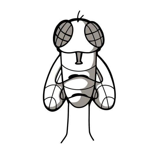😤 Sticker from Mr. Fly
