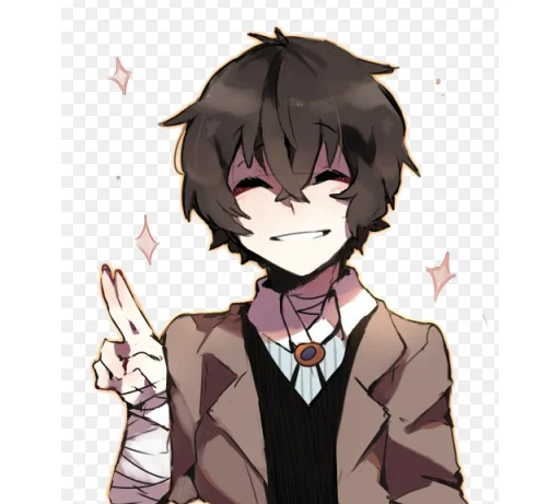 ☺️ Sticker #4 from Дазай Осаму